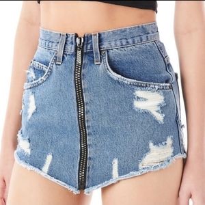 Blue jean skirt Size 27